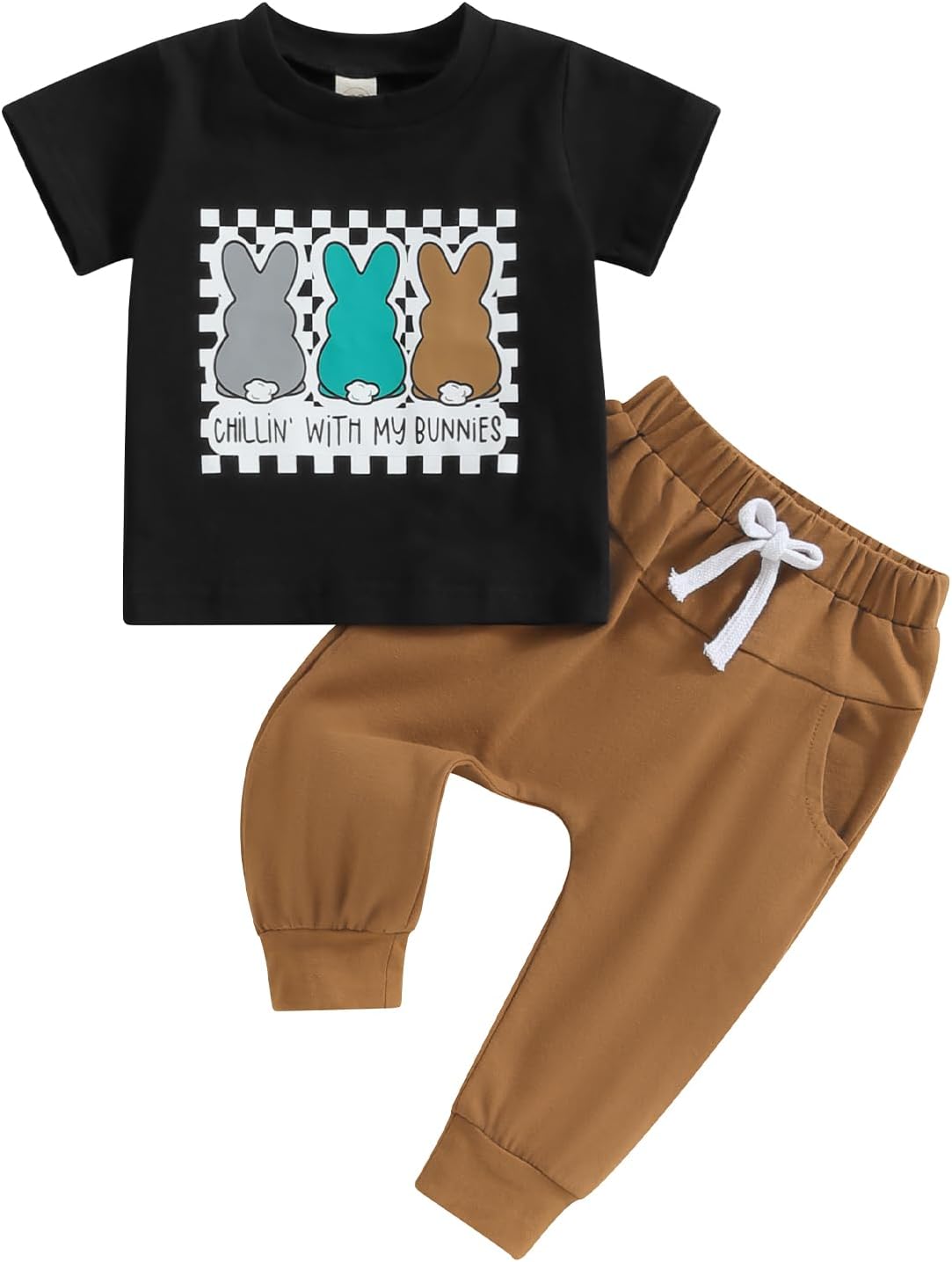 Ledy Champswiin Baby Boys Easter Outfits Set