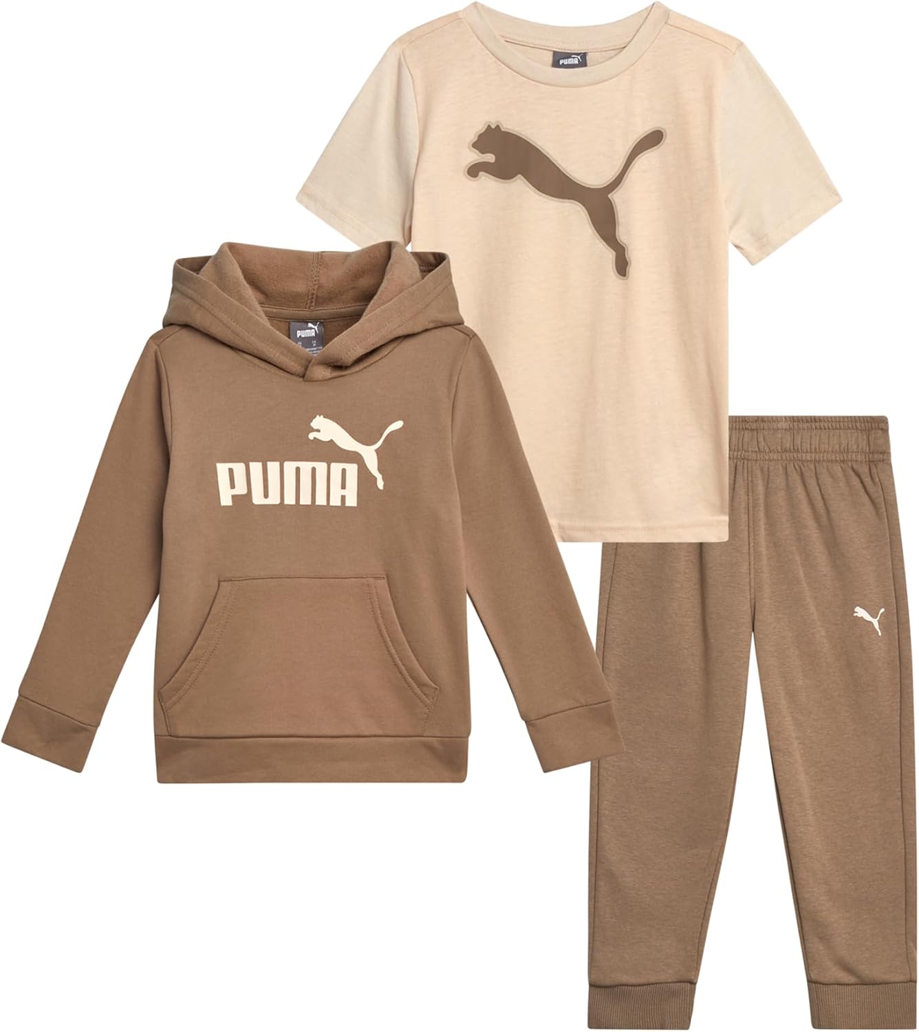 PUMA Toddler Boys Activewear Set 3-Piece 12M-4T Official Lik-Censing