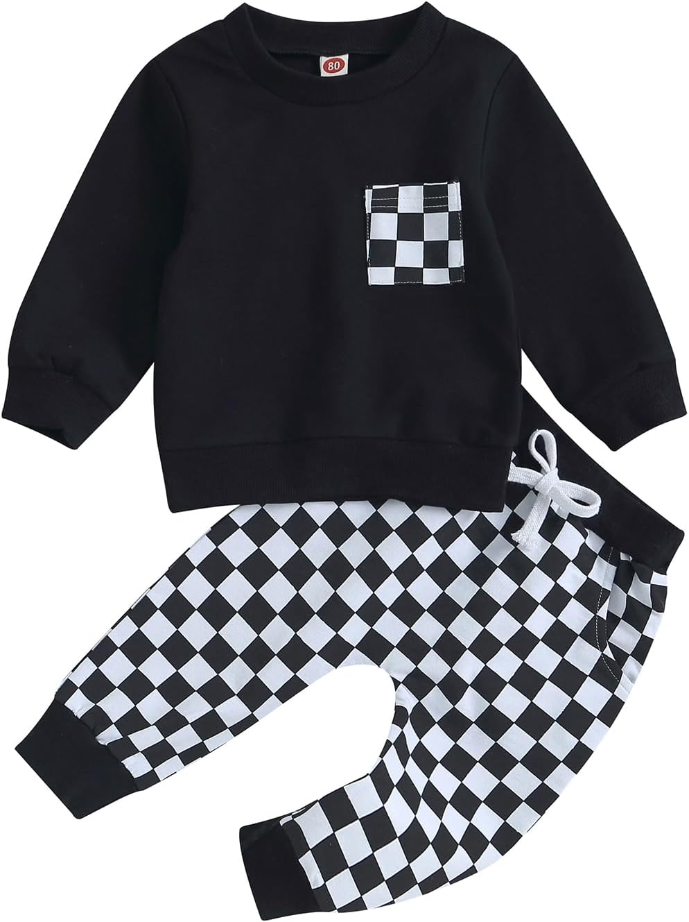 Cool Checkered Toddler Sets