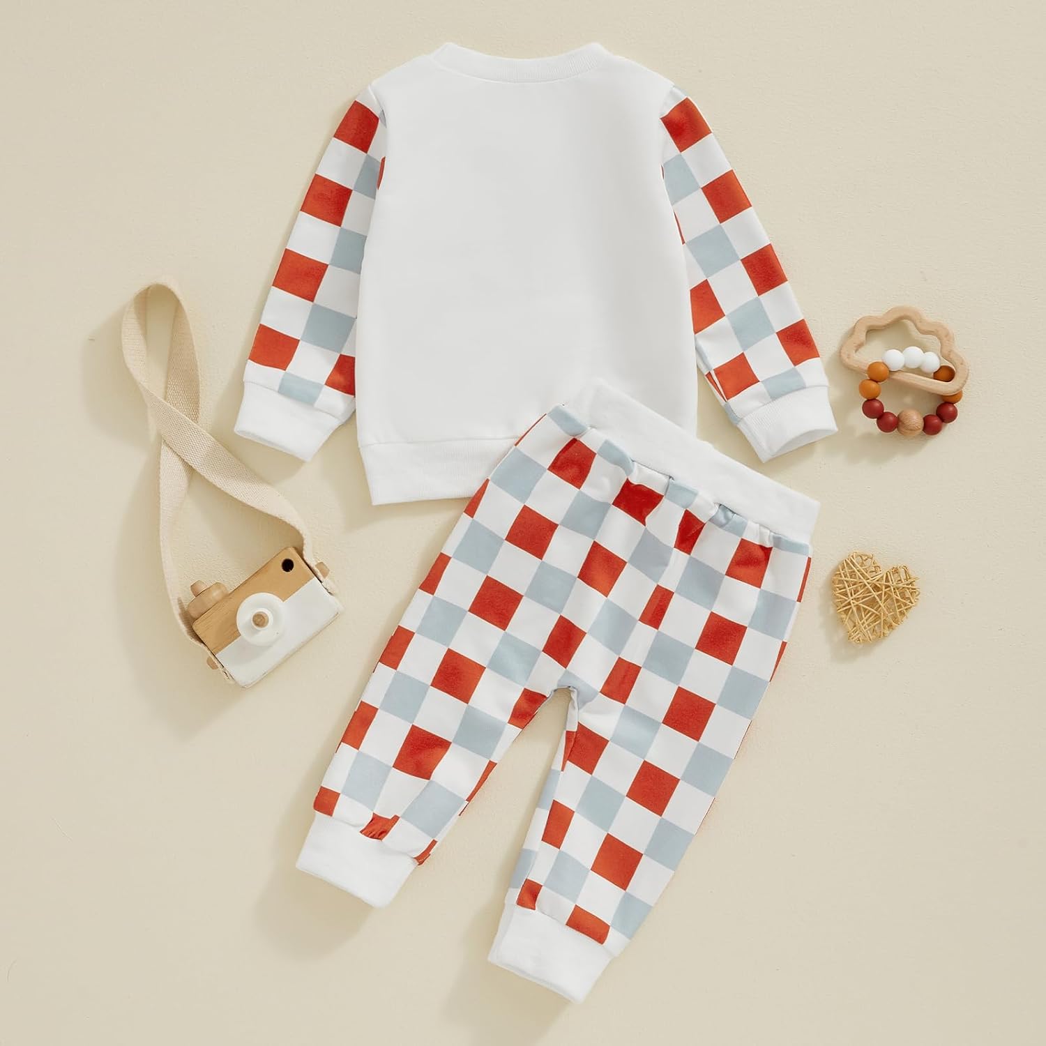 Citgeett Baby Boys Fall Winter Sweatsuit Set
