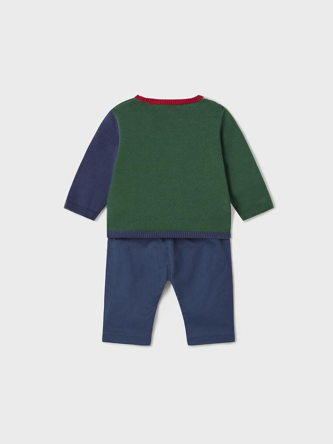 Mayoral Jersey and Long Trousers Set for Baby Boys Pine