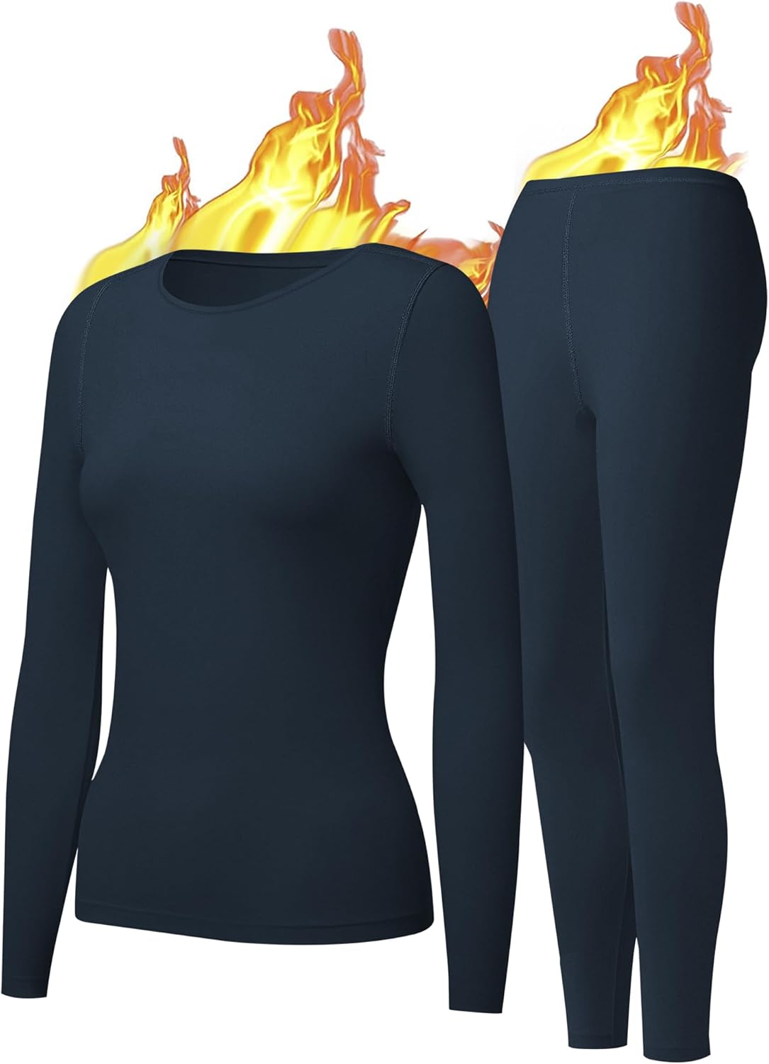 Premium Thermal Underwear Base Layer Set for Women Athletic and Supportive