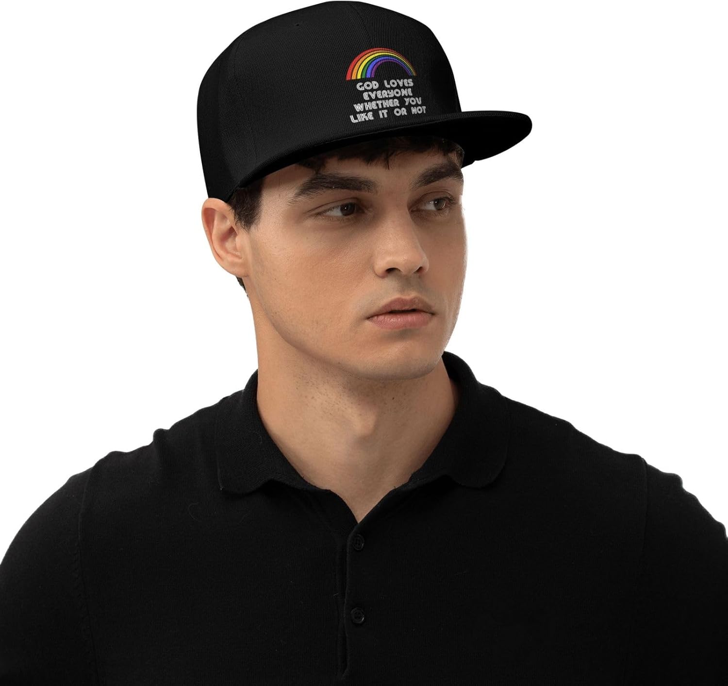 God Loves Everyone LGBT-Free Adjustable Baseball Cap