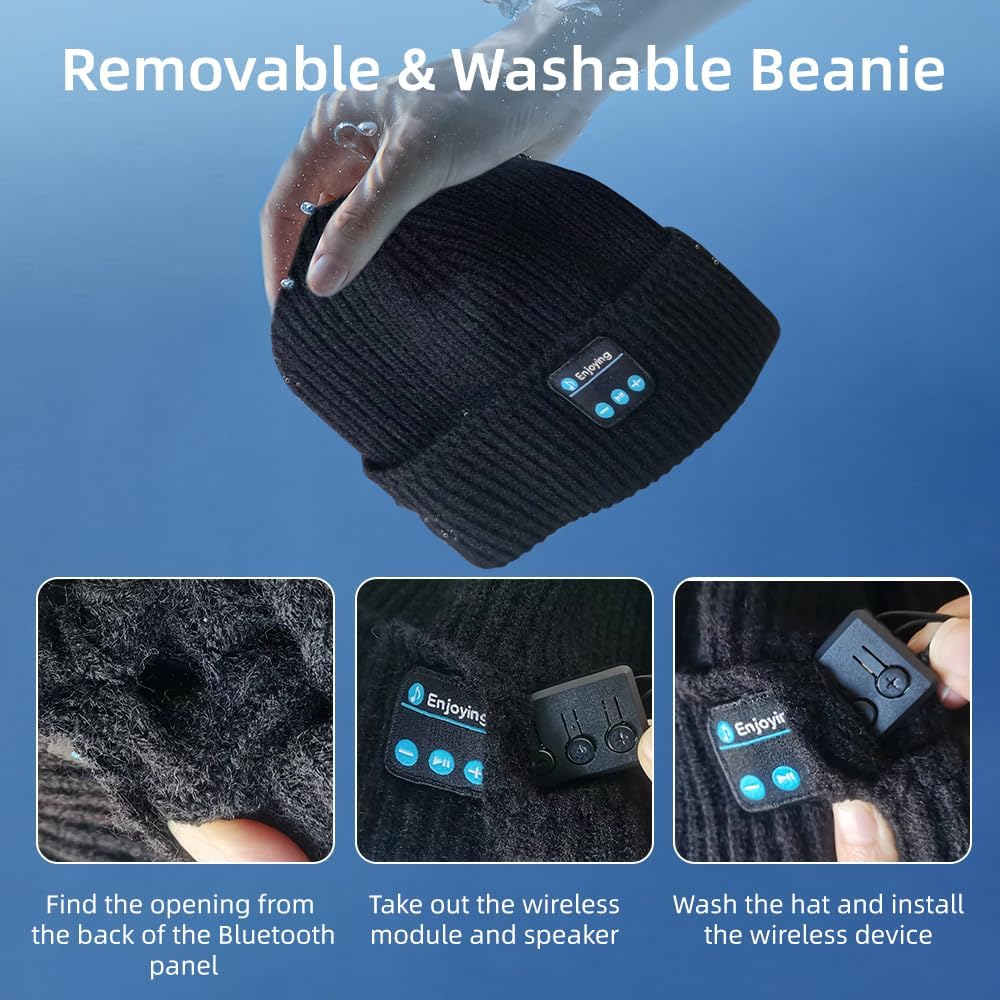 Smart Bluetooth Skull Beanie Headset for Men and Women