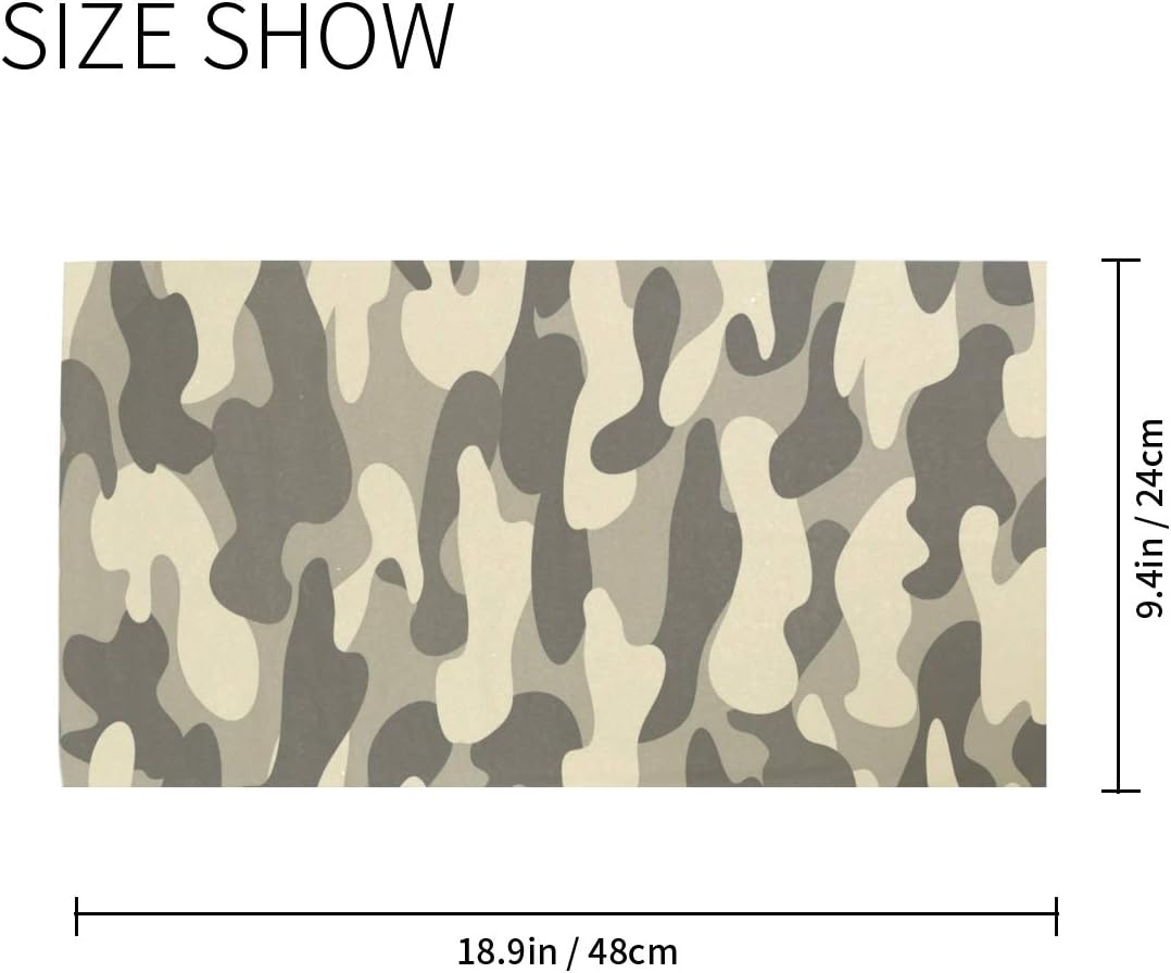 My Little Nest Unisex Camouflage Face Cover Balaclava Headband