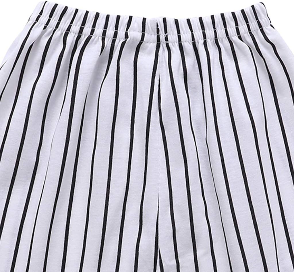 Cartoon Animal Printed Kids Summer Outfit