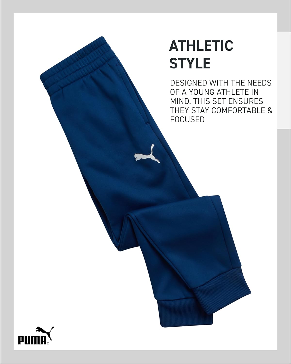 PUMA toddler boys active performance pant set
