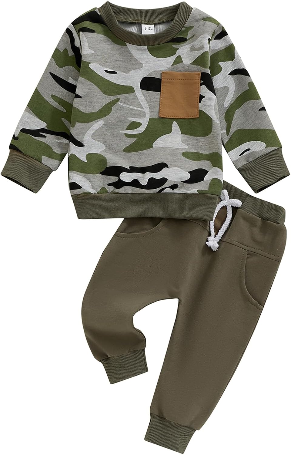 Camouflage Toddler Boys Two Piece Set