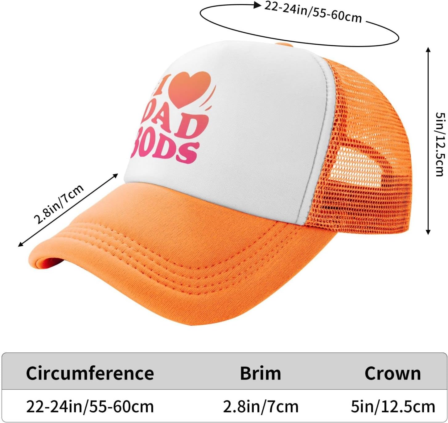 Dad BOD Funny Baseball Cap