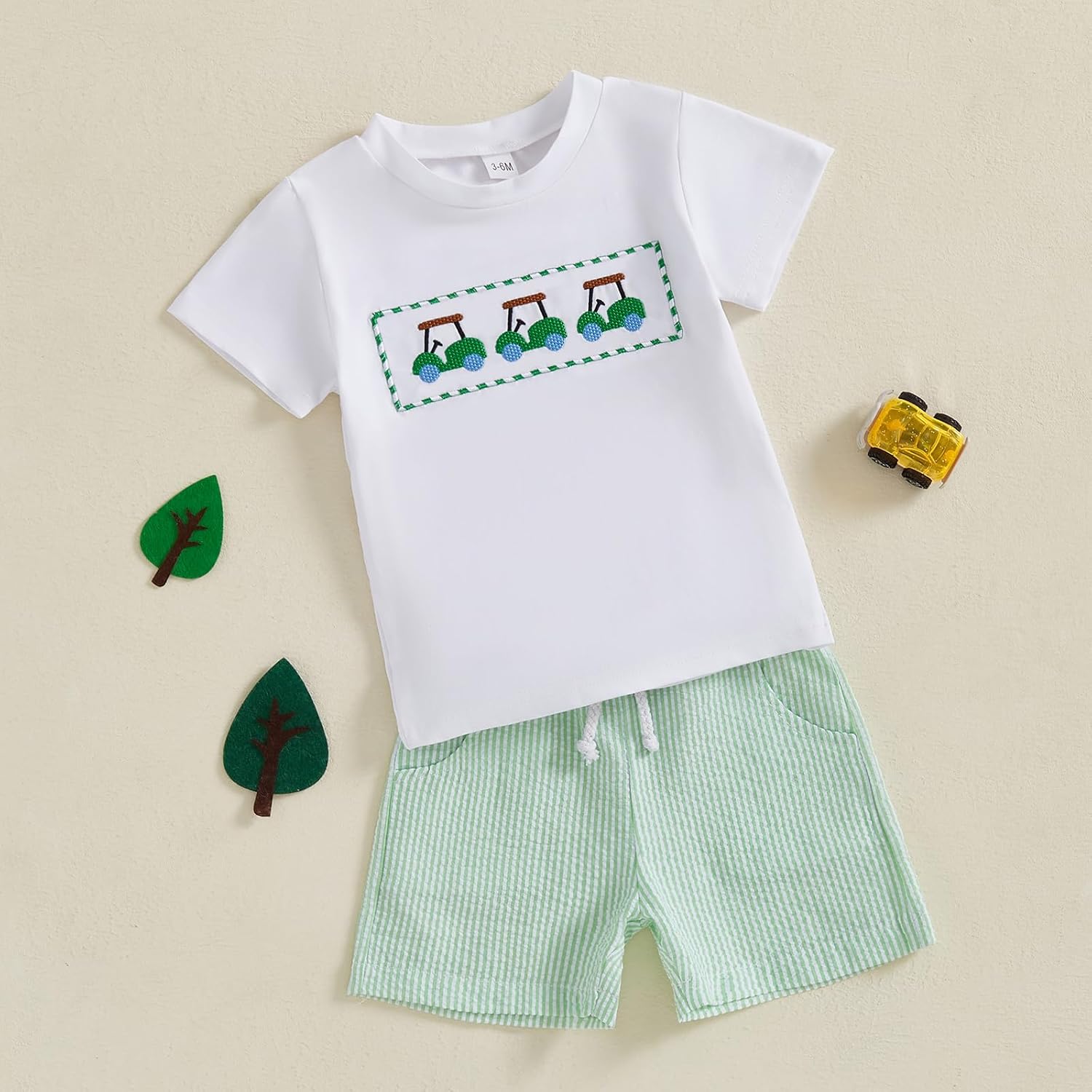 Summer Essential Boxer Shorts for Toddler Boys 2-4T GE