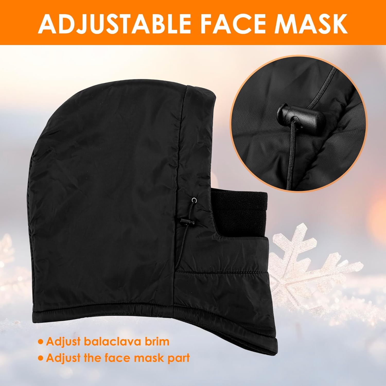Ultimate Ski Mask - Thermal Windproof for Cold Weather