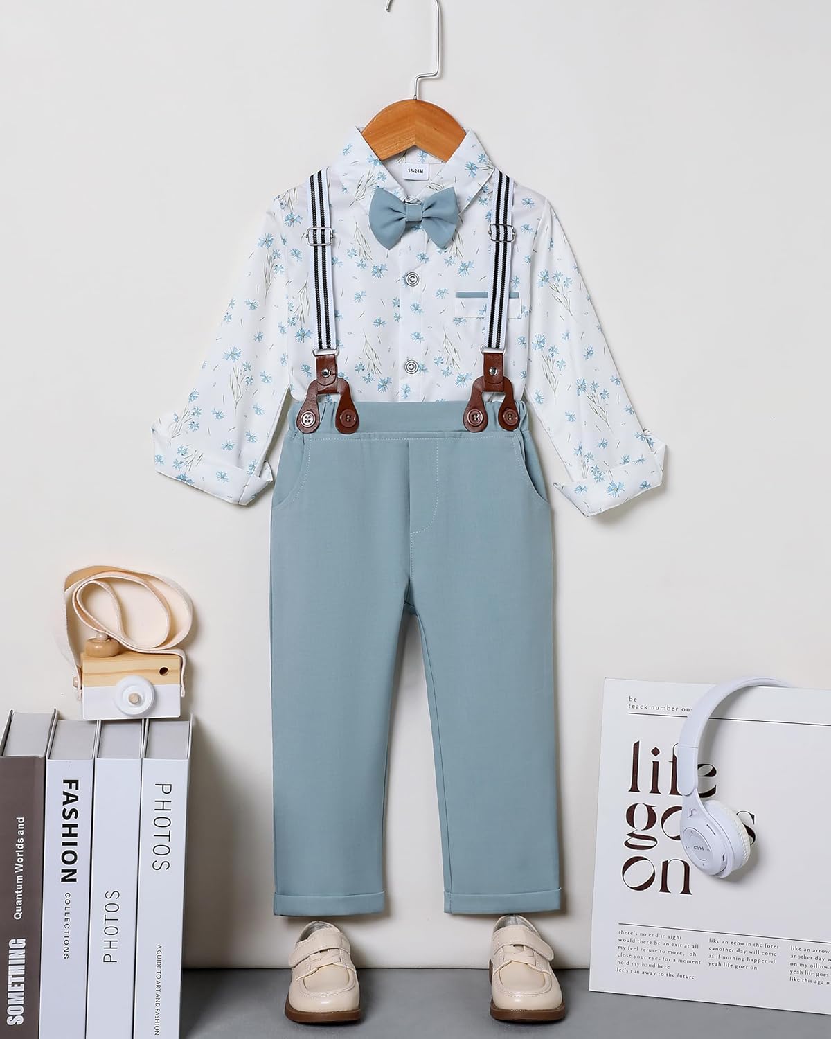 ZOEREA Boys Tuxedo Set - 1-5T Wedding Attire