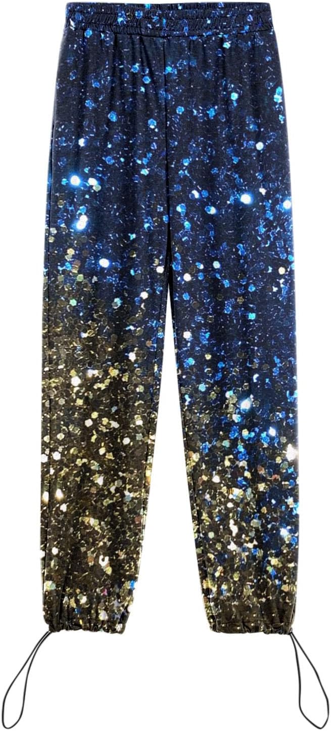 SDBRLD Womens High Waisted Jogger Sweatpants