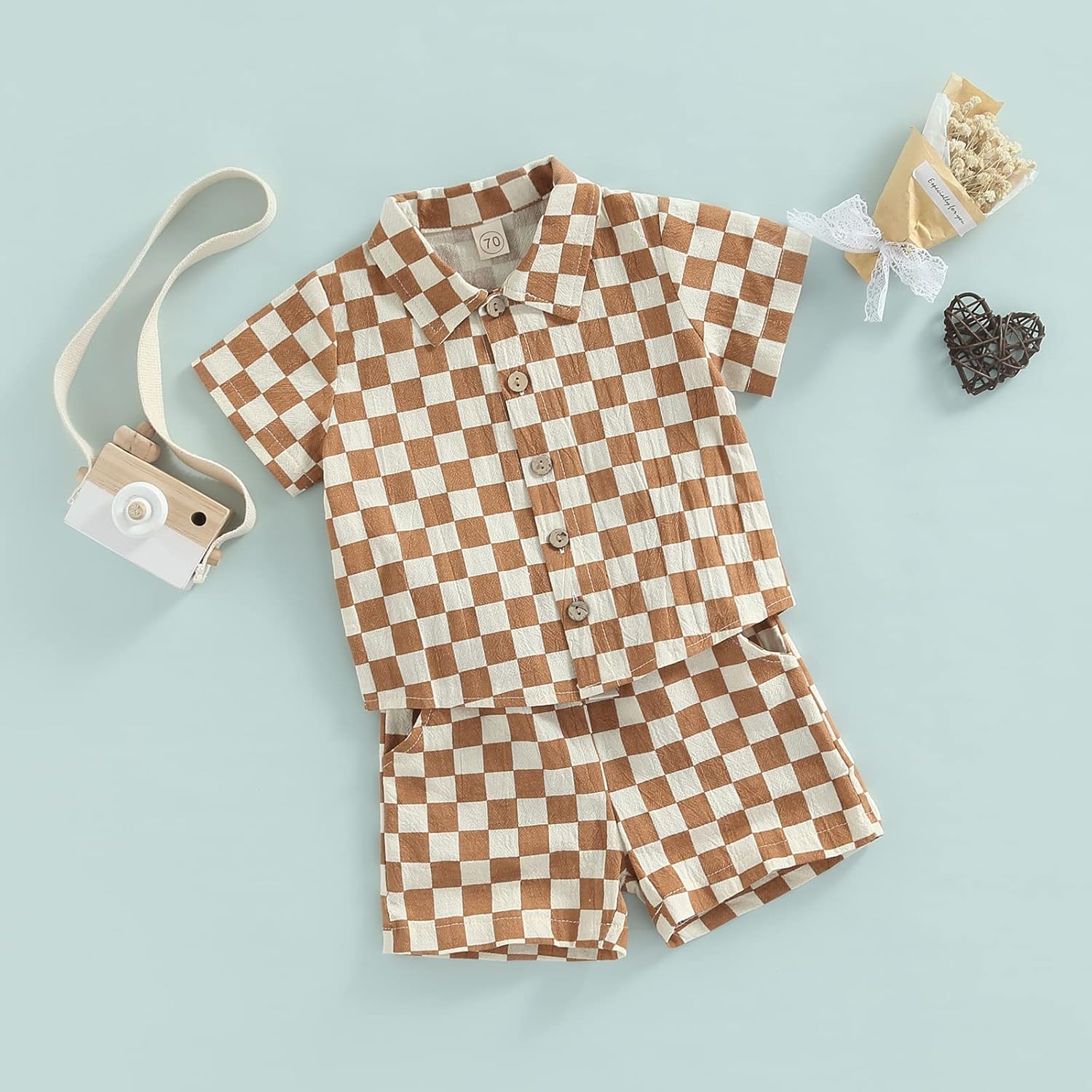 BULINGNA toddler short casual set