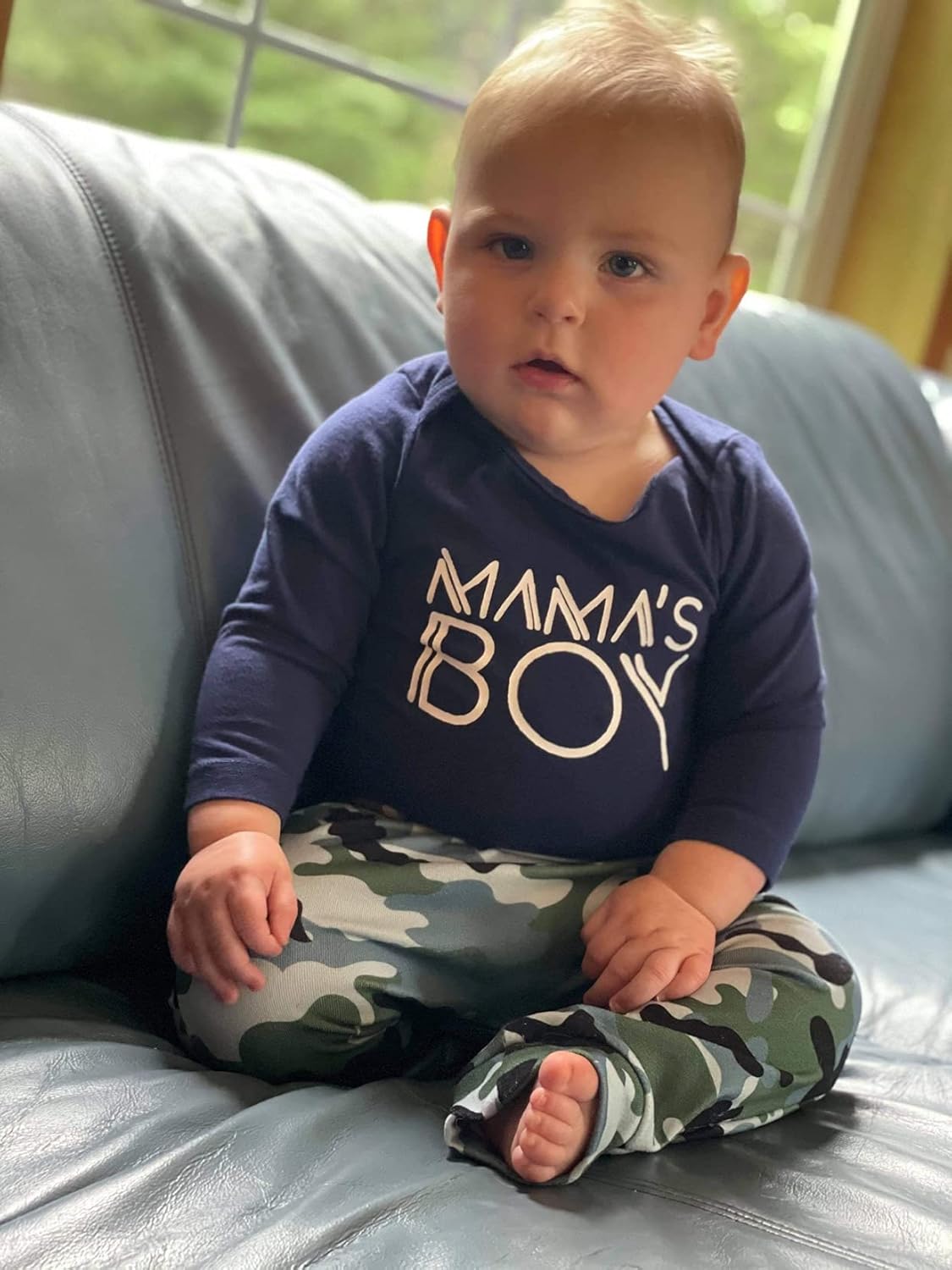 Aalizzwell Baby Boys Romper Set