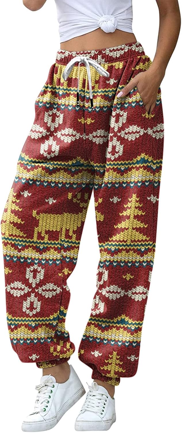 Christmas Jogger Sweats for Teen Girls 14-16 sdbrld Christmas Edition