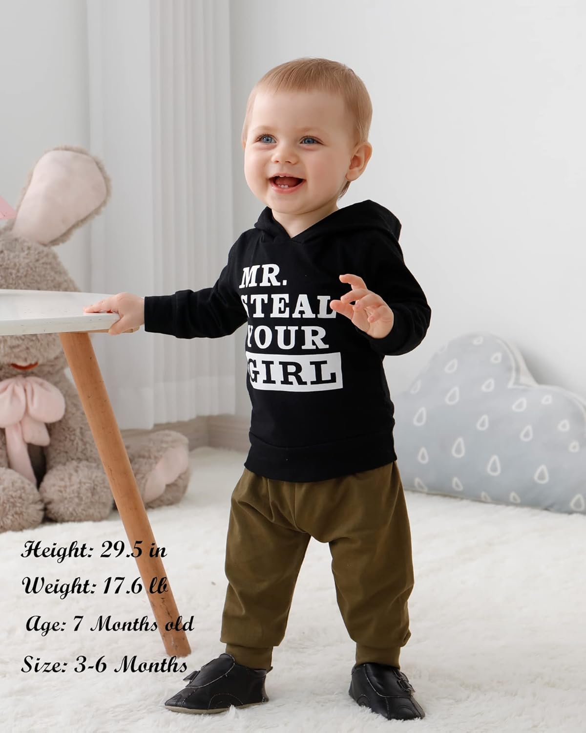 ZOEREA Toddler Boys 2-Piece Fashion Set