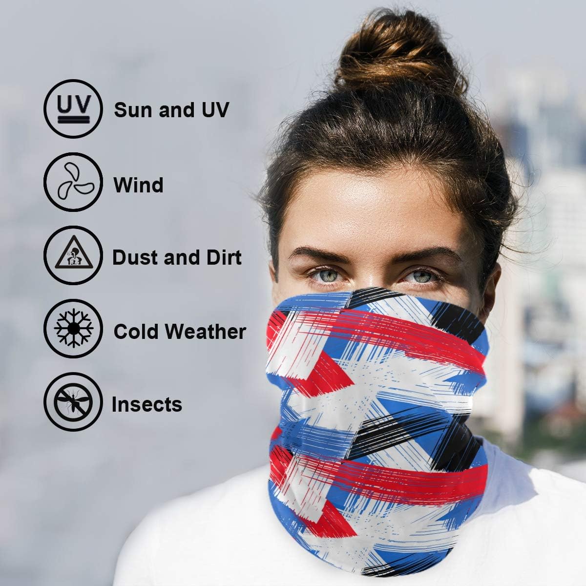 My Little Nest Retro Plaid Balaclava Mask