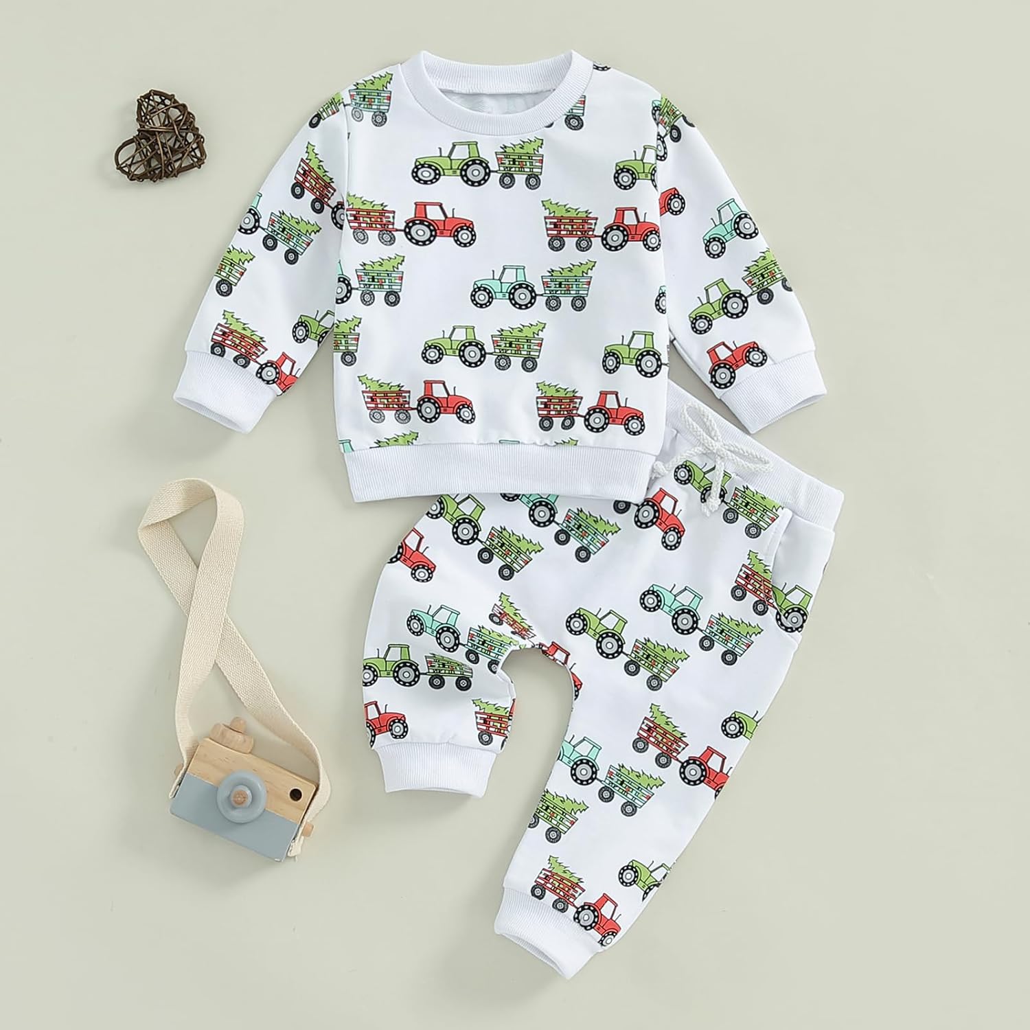 Cozy Christmas Toddler Outfit Set