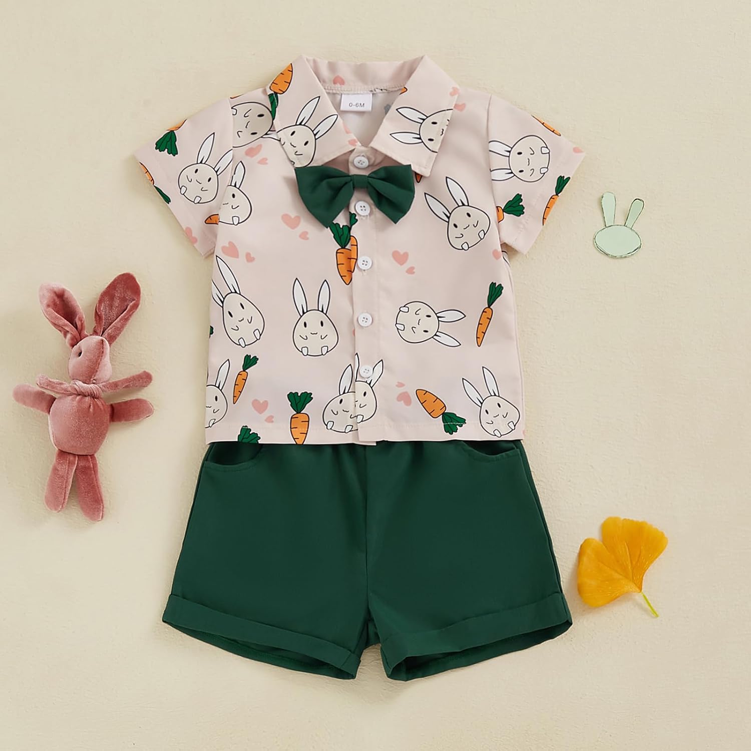 Adorable Baby Boy Easter Outfit - Two-Piece Set