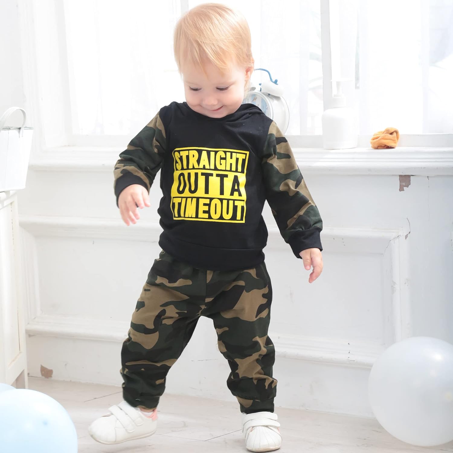 Renotemy Toddler Boys Clothing Set for Fall Winter