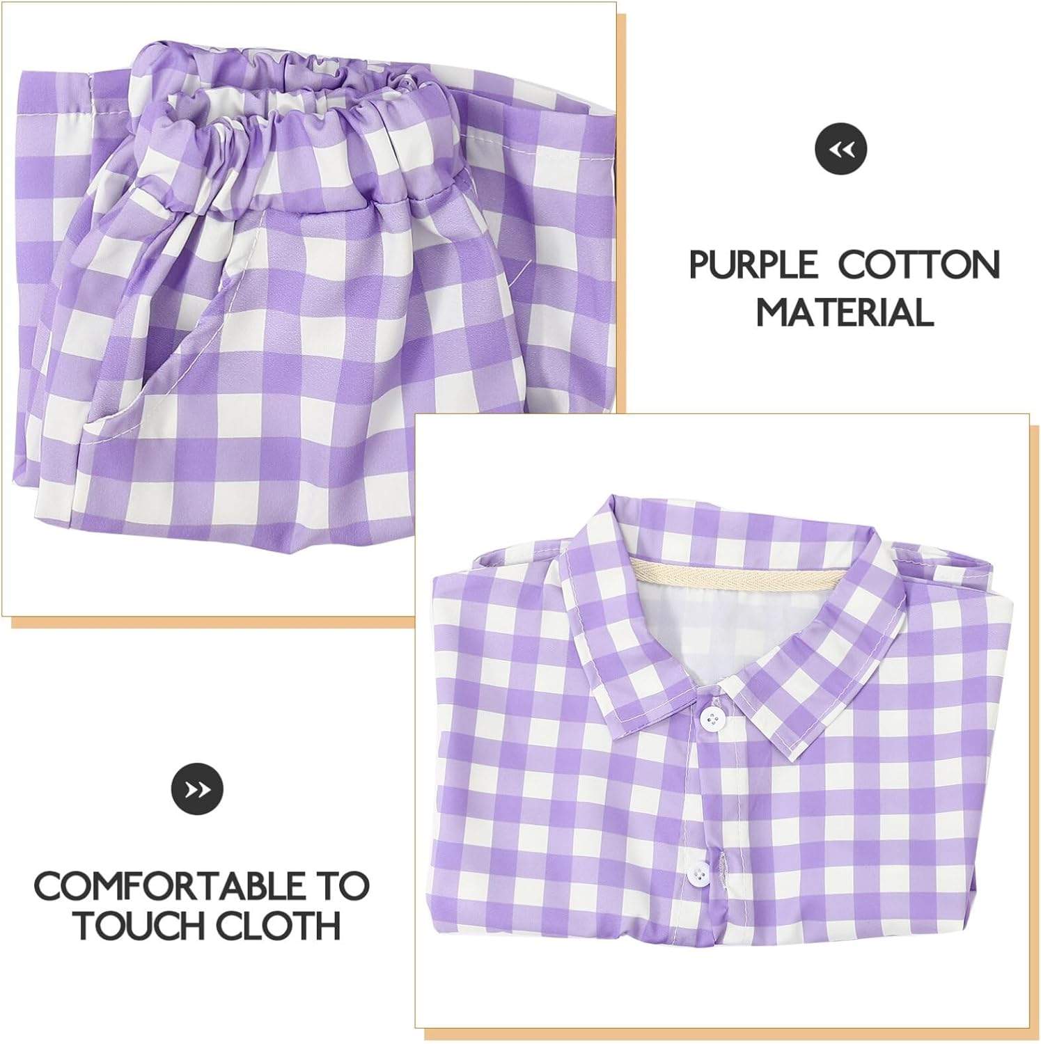 Safe Summer Outfit for Kids Unisex Cotton Suit Set