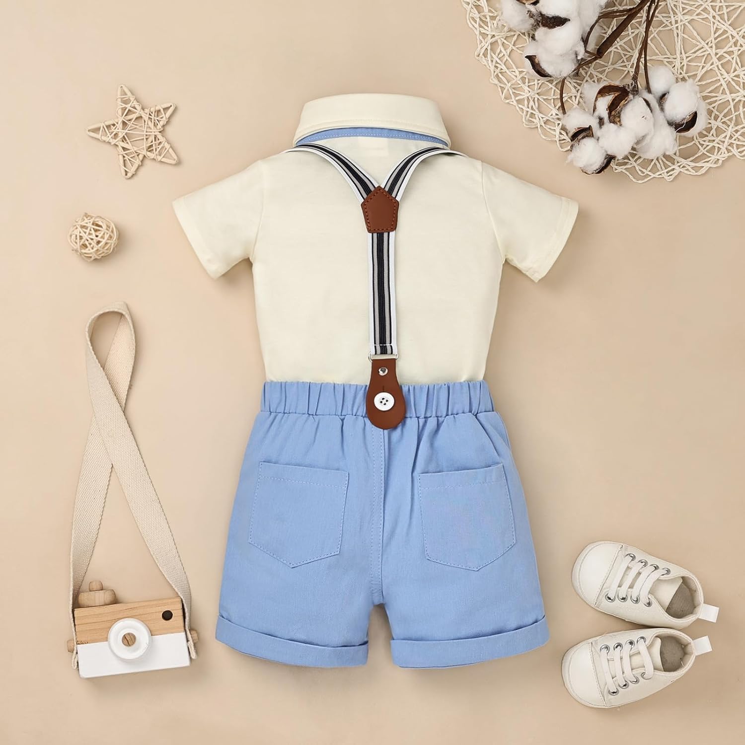 Baby Boy Outfit - Soft Comfortable Set for Summer