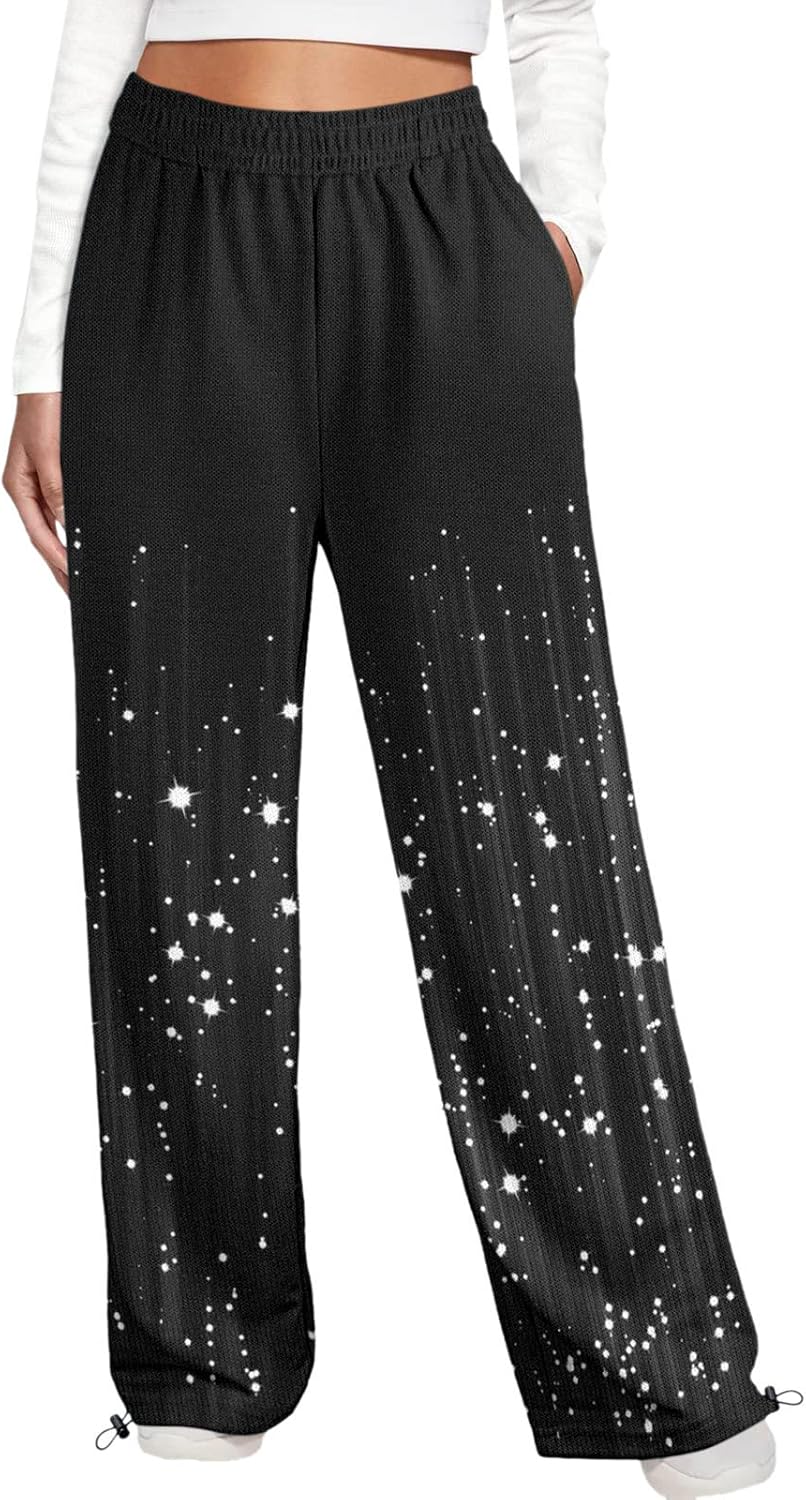 Premium Womens Baggy Cinch Bottom Sweatpants