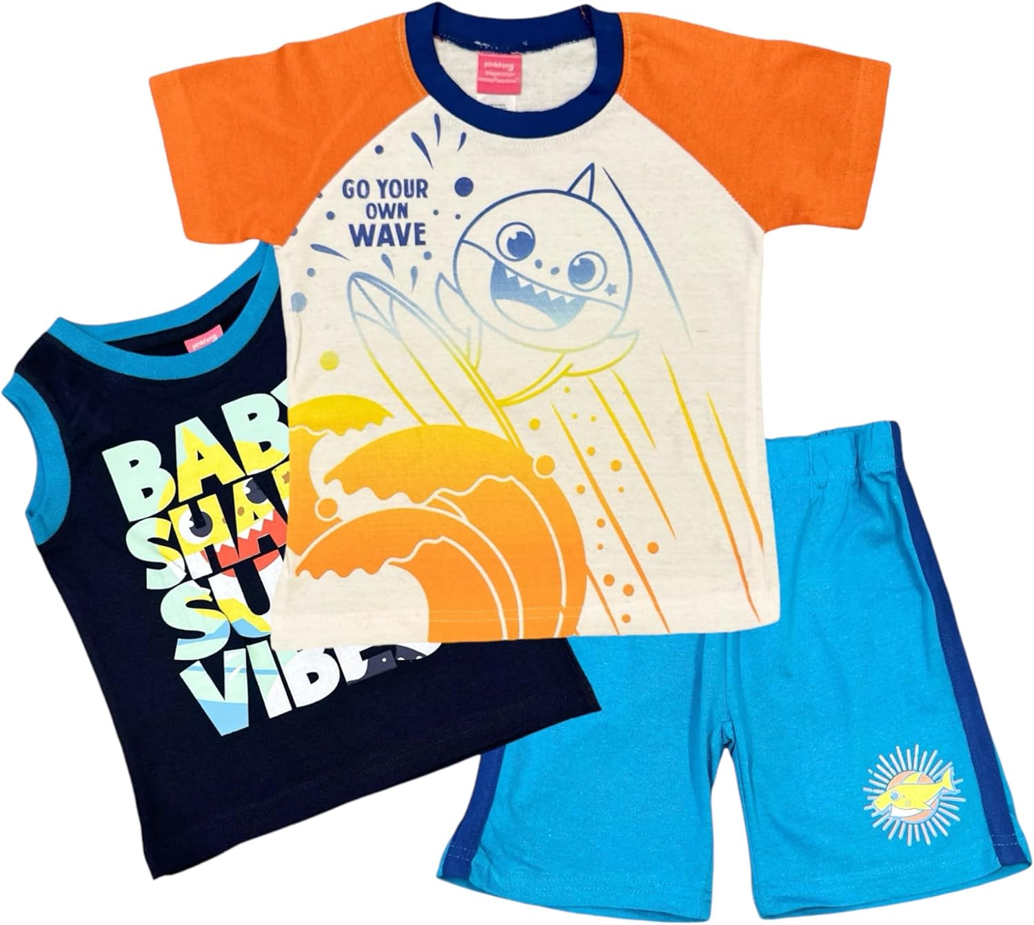Nickelodeon Baby Shark 3-Piece Set for Boys