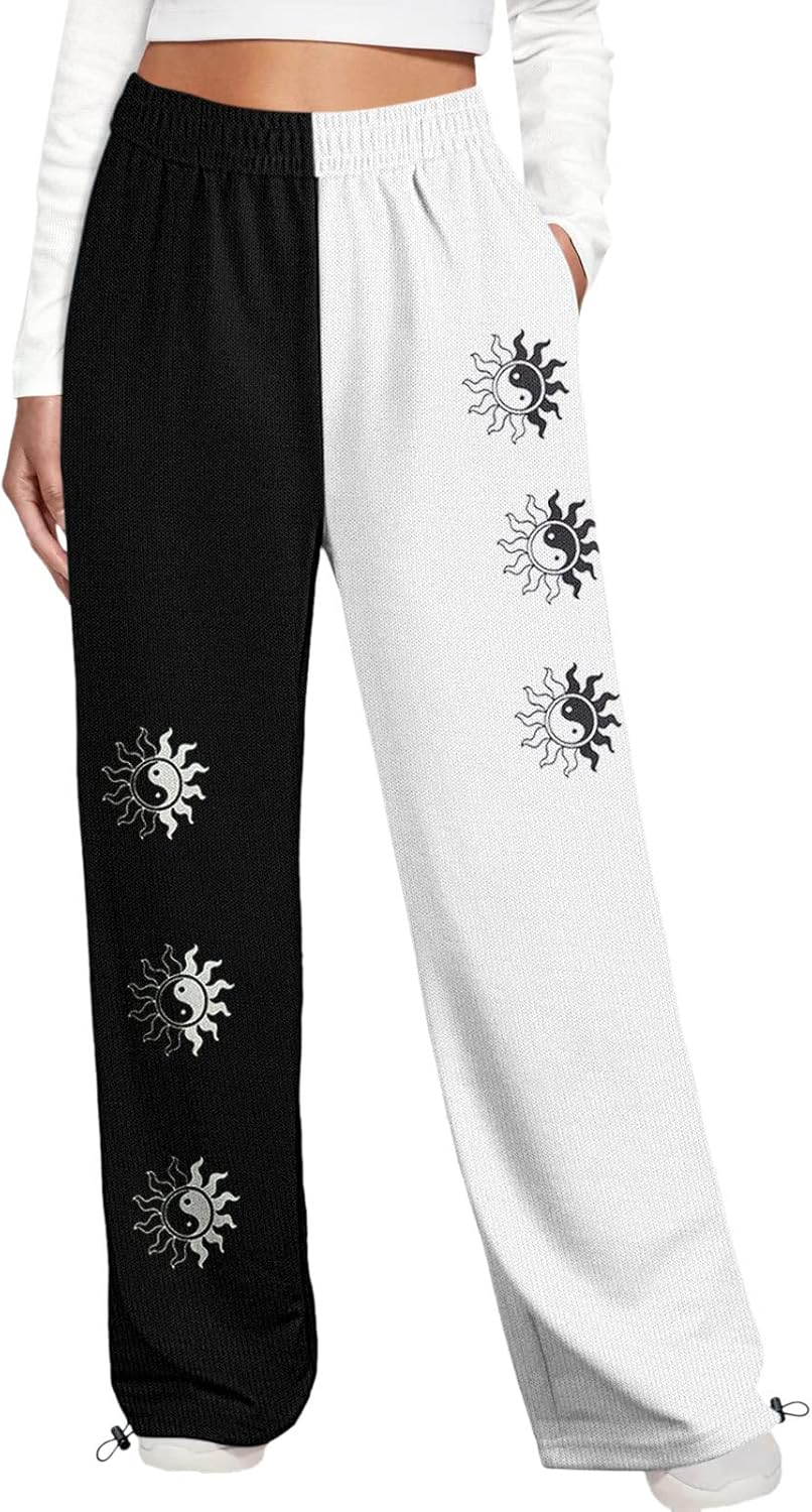 SDBRLD Womens Open-Top Christmas Sweatpants