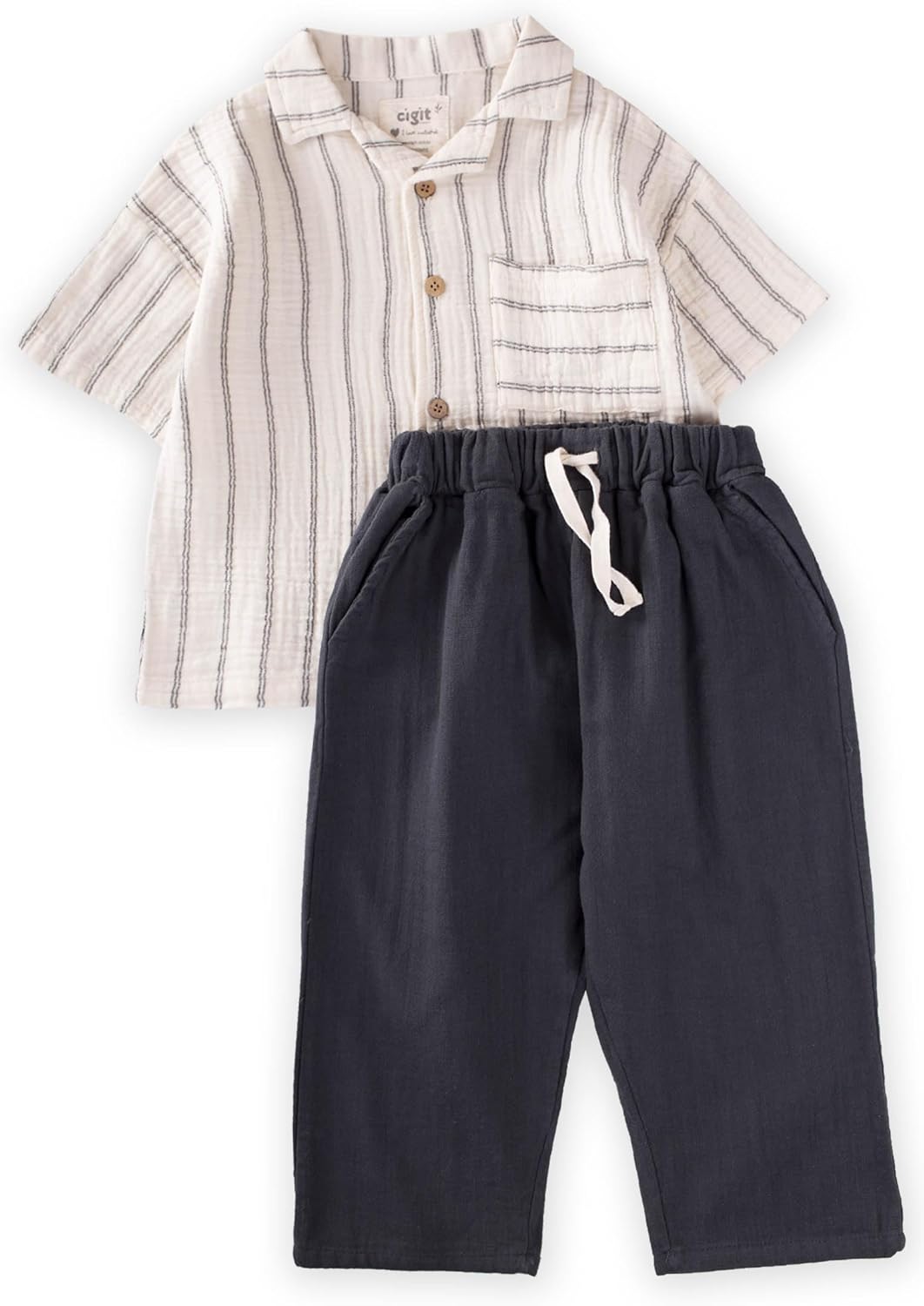 Muslin Boys Cotton Set Perfect Summer Essentials