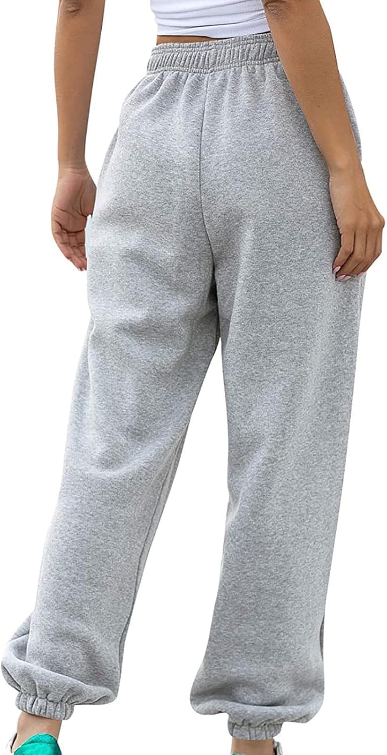 EOPUING 2025 Fashion Womens High Waist Joggers