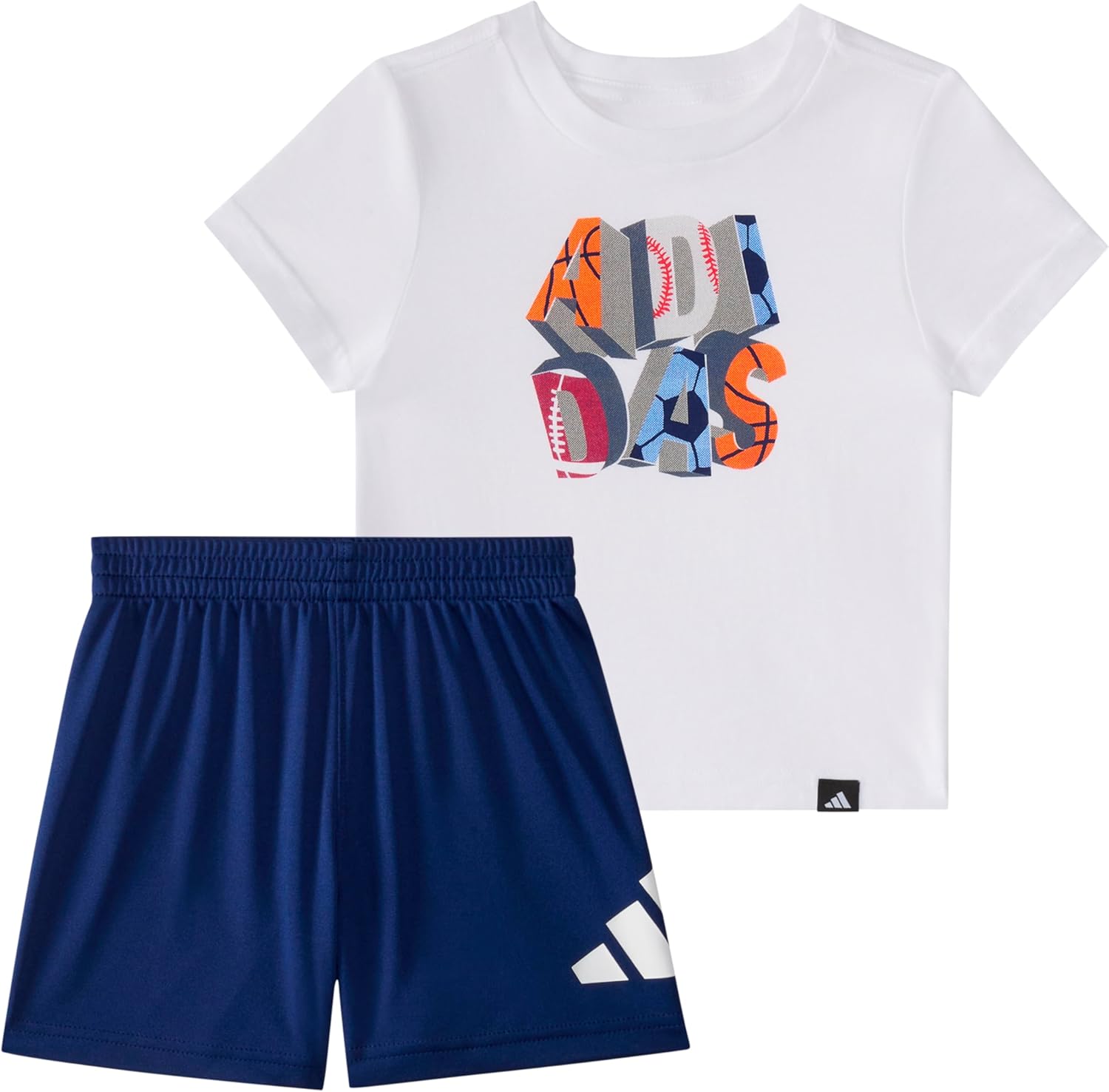 Adidas Baby T-shirt Shorts Set
