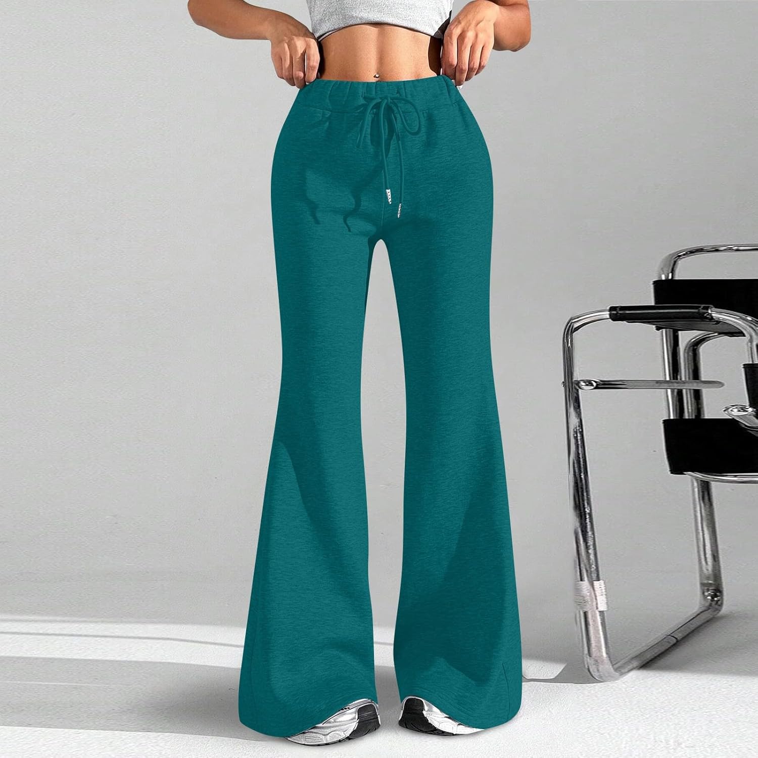 Wide Leg Flare Yoga Pants Women