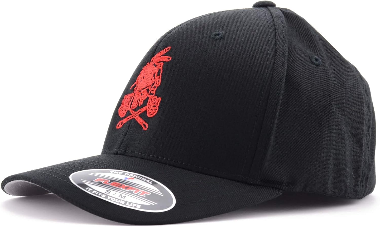 Red Squadron Indian Embroidered Flexfit Hat