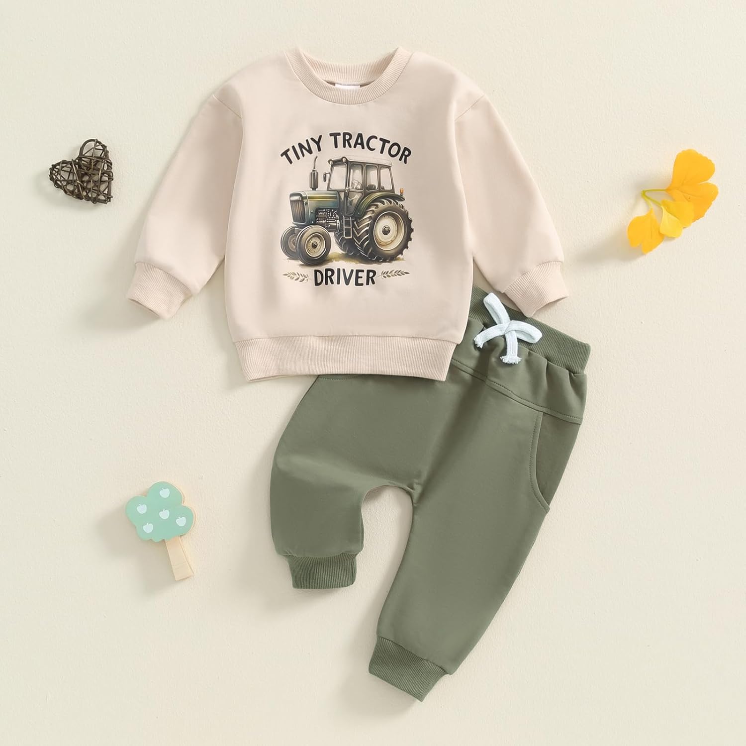 Cozy Toddler Boys Fall Winter Set