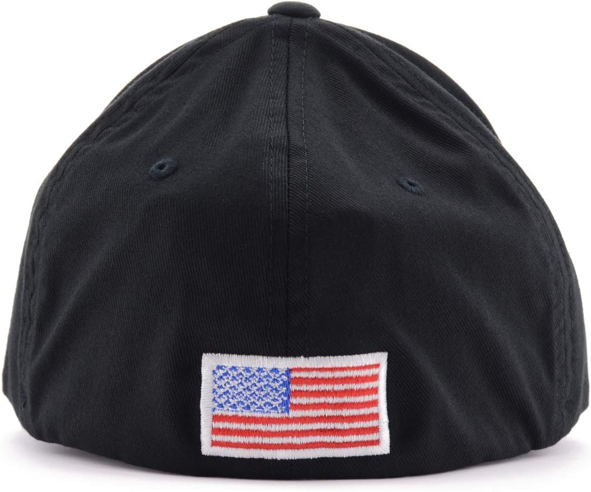 Red Squadron Indian Embroidered Flexfit Hat