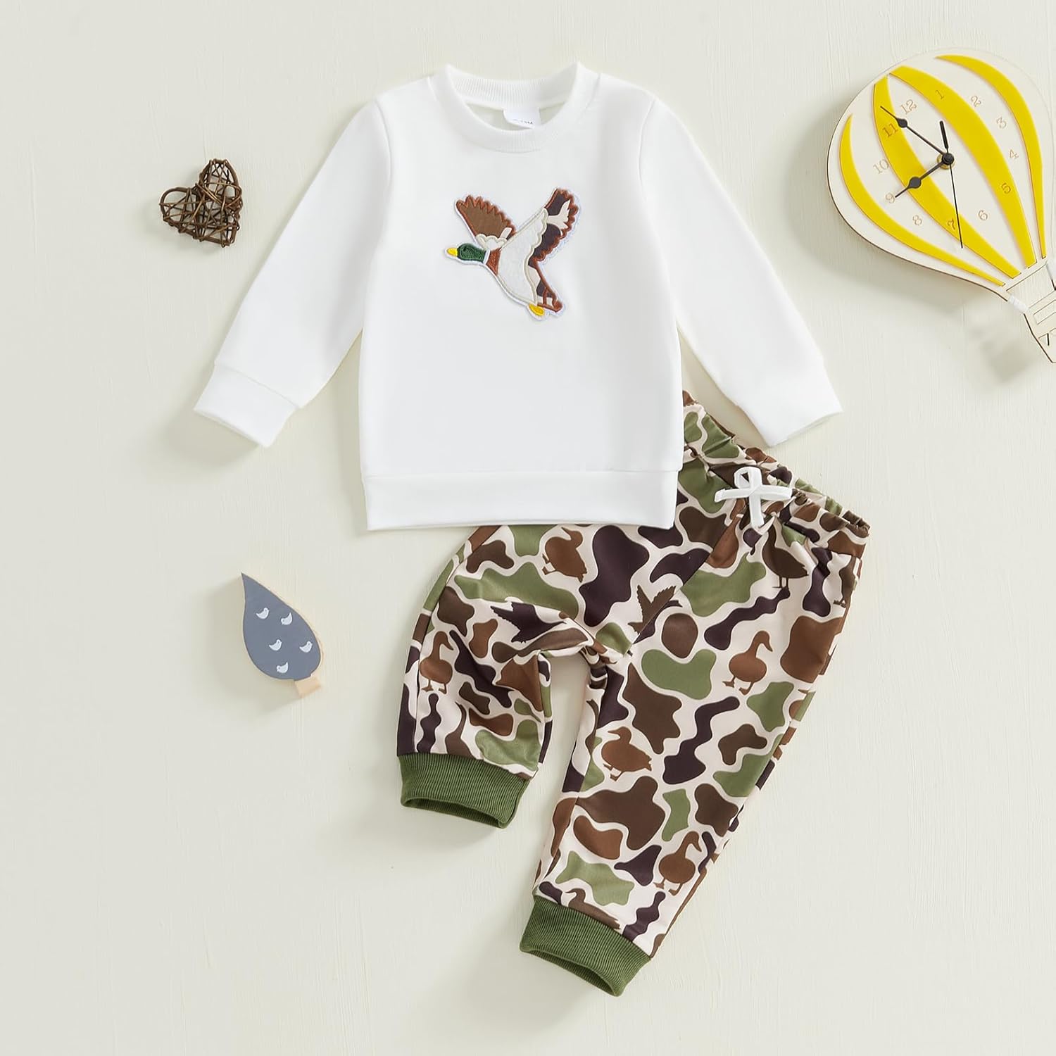 Adjustable Hybrid Design Toddler Boy Fall Hunting Outfit