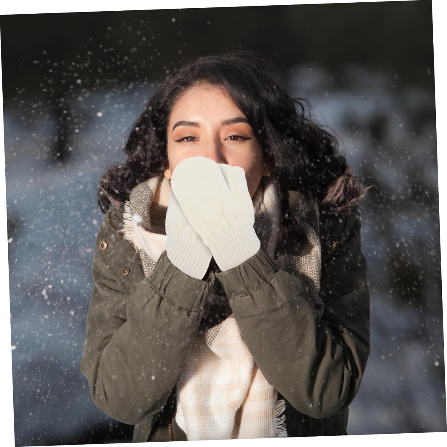 Warm and Fuzzy Winter Gloves for Women