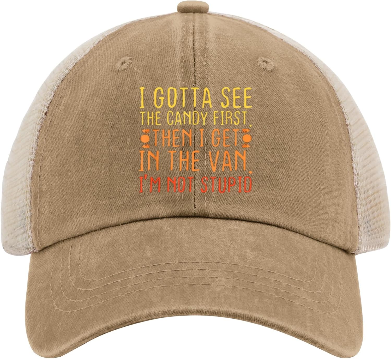 Funny Trucker Hat for Adults