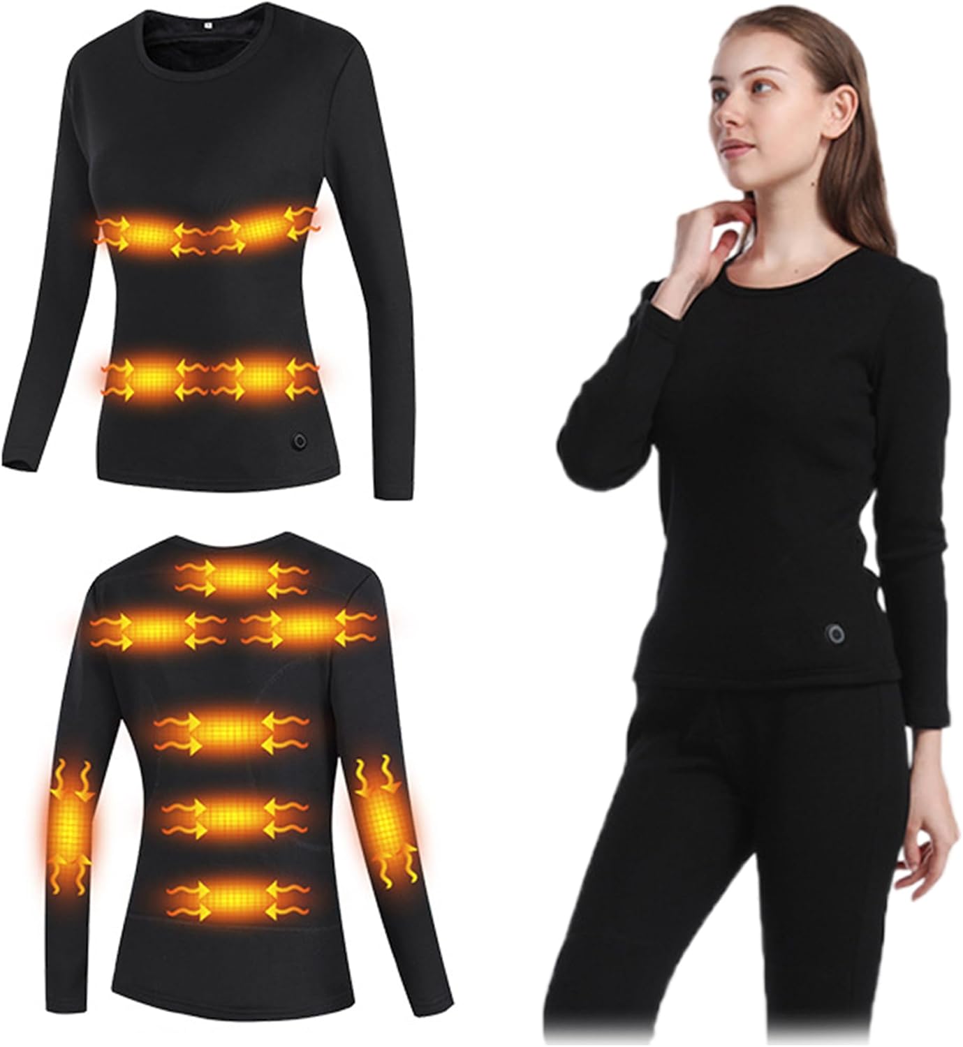 Keep Warm - 12 Zones Electric Thermal Underwear for Women Gwen Heated Dress