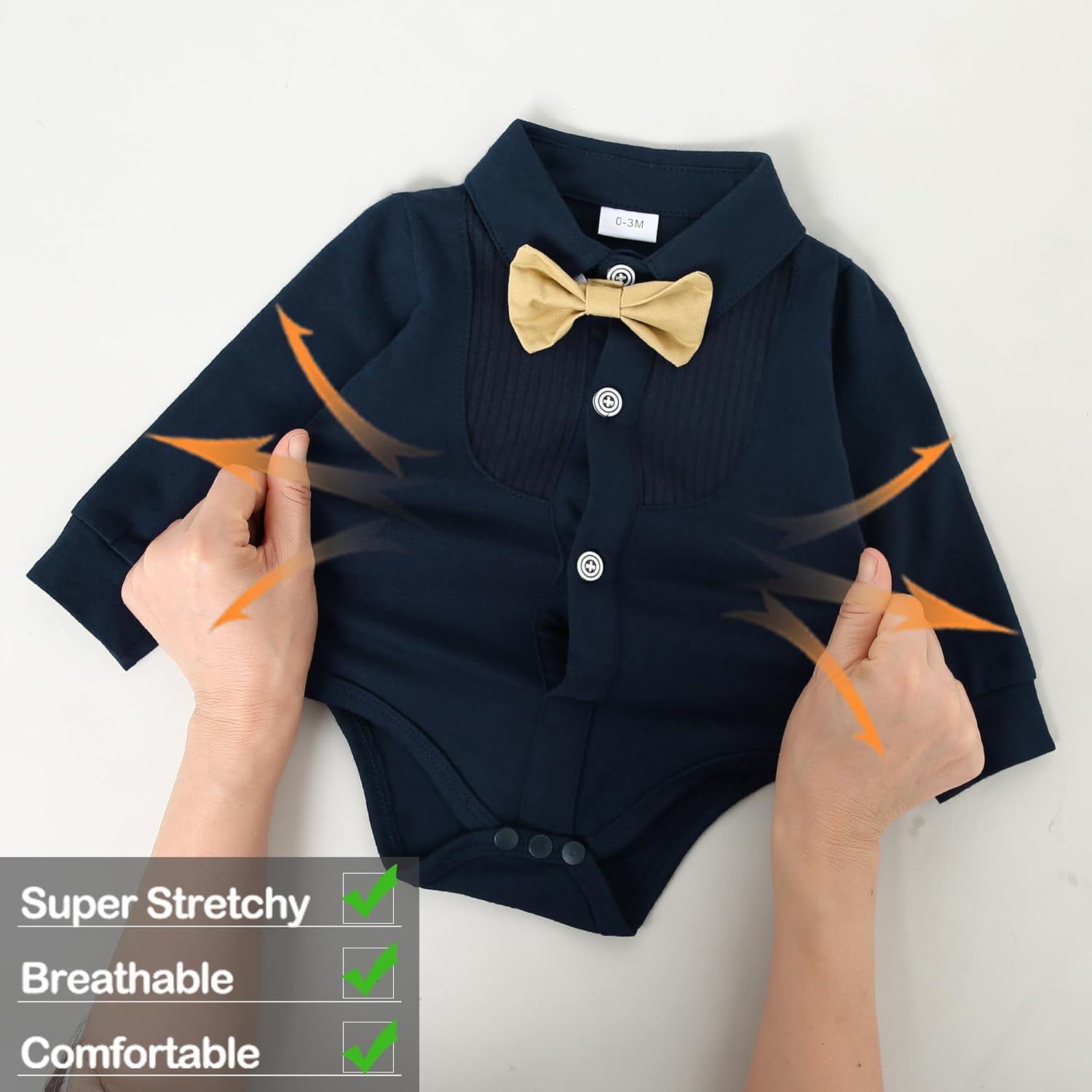 YUEMION Baby Boy Wedding Tuxedo Set