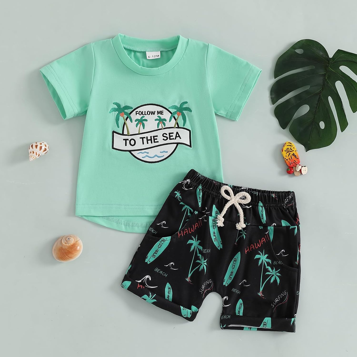 UVB Shield Toddler Boy Short Set