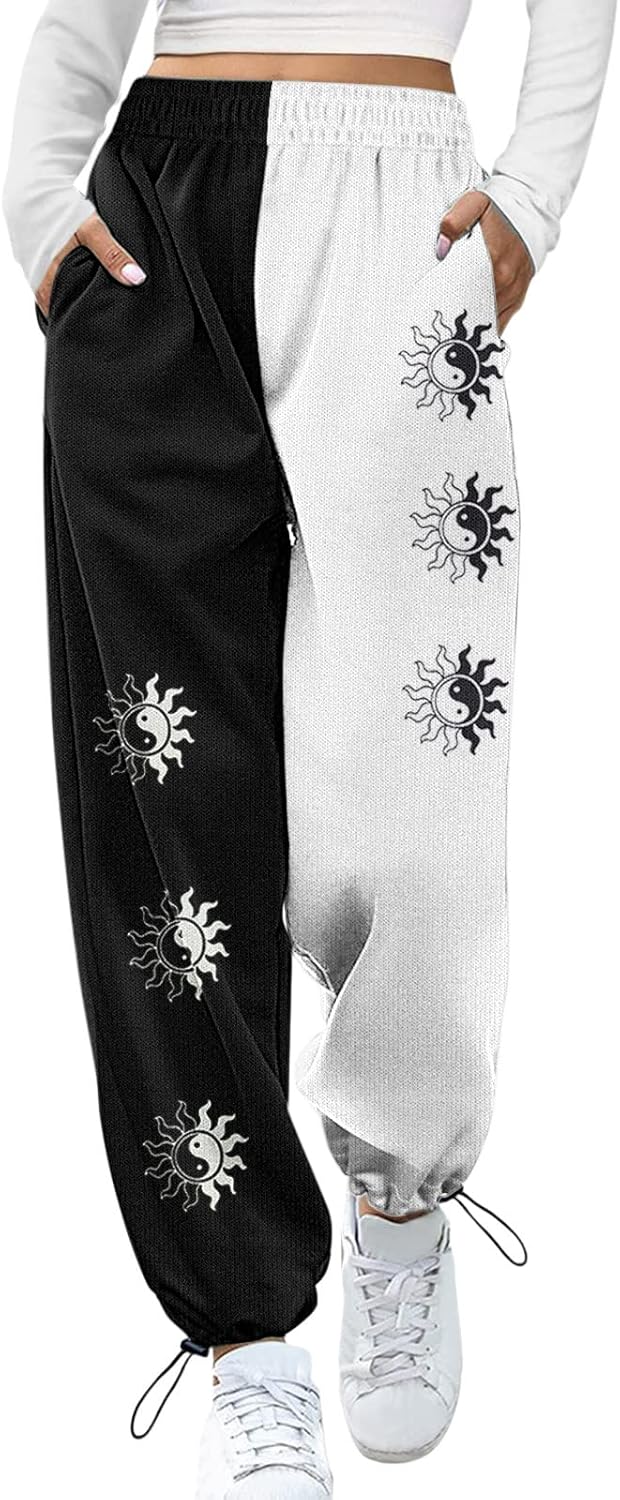 SDBRLD Womens Open-Top Christmas Sweatpants