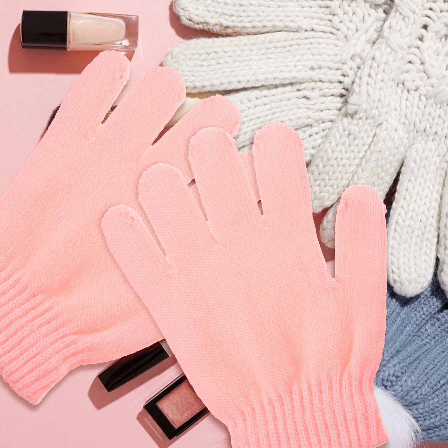 Warm Fleece Gloves for Winter