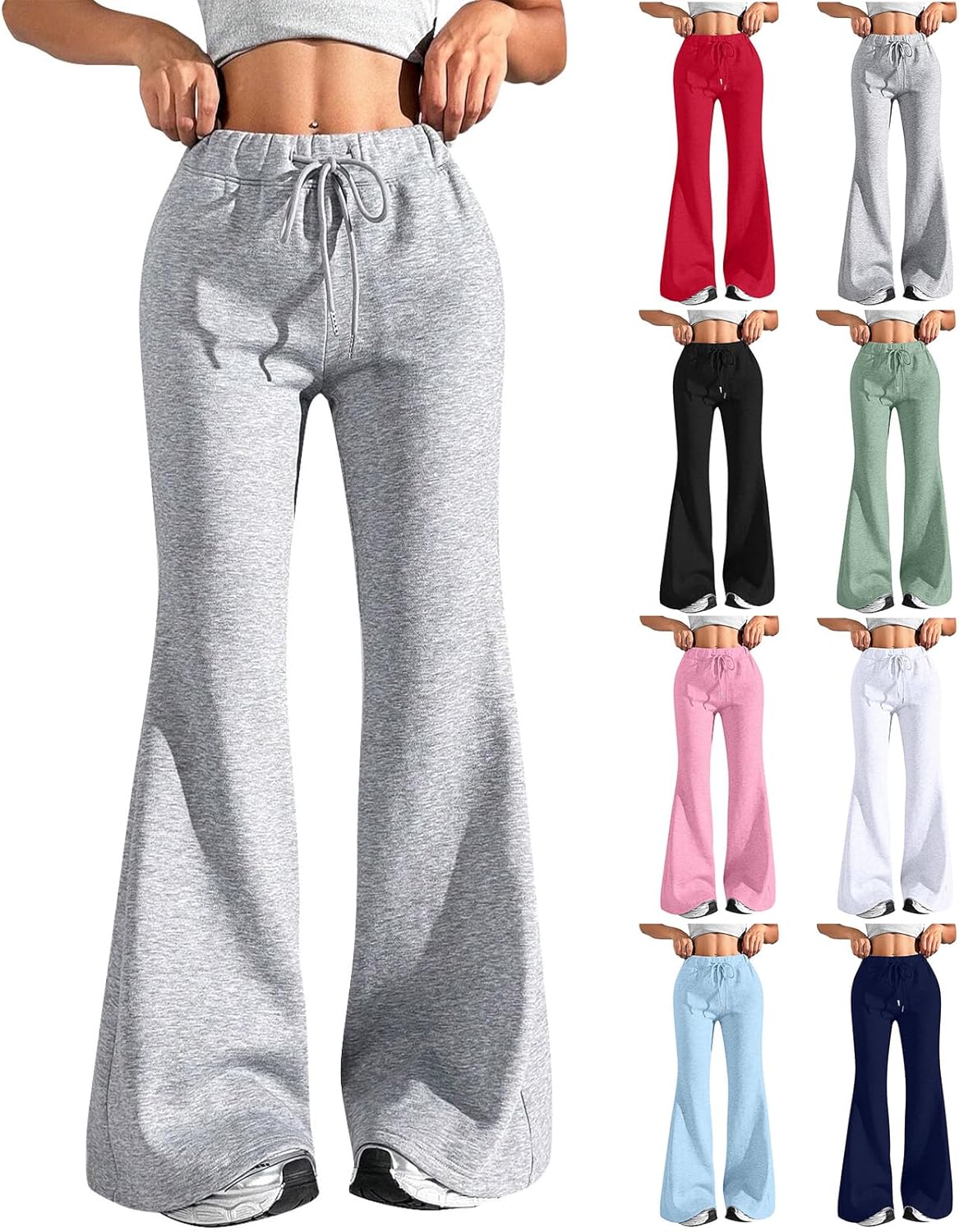 Comfortable Wide Leg Joggers for Women