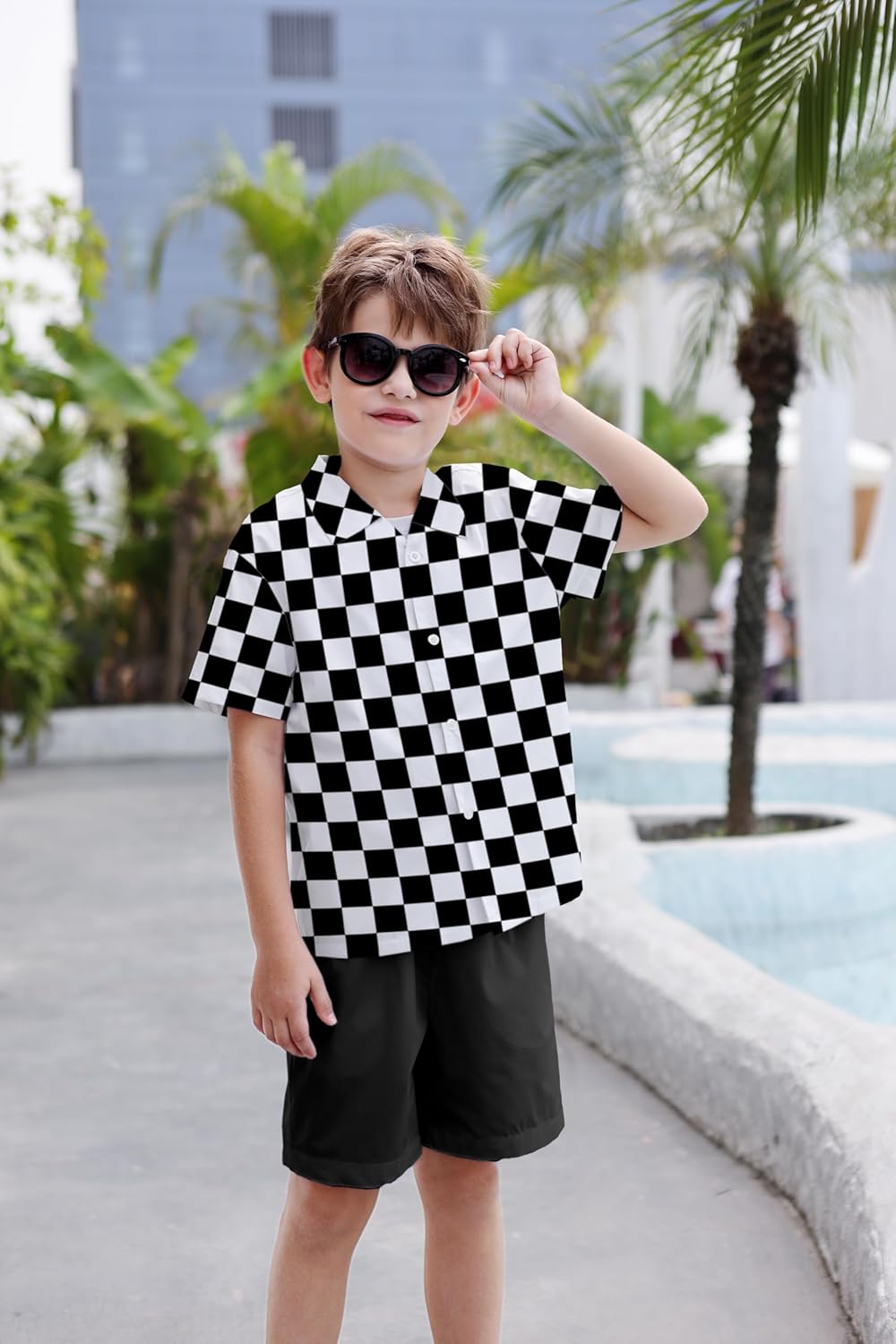 boysAll-In-One Hawaiian Summer Outfit
