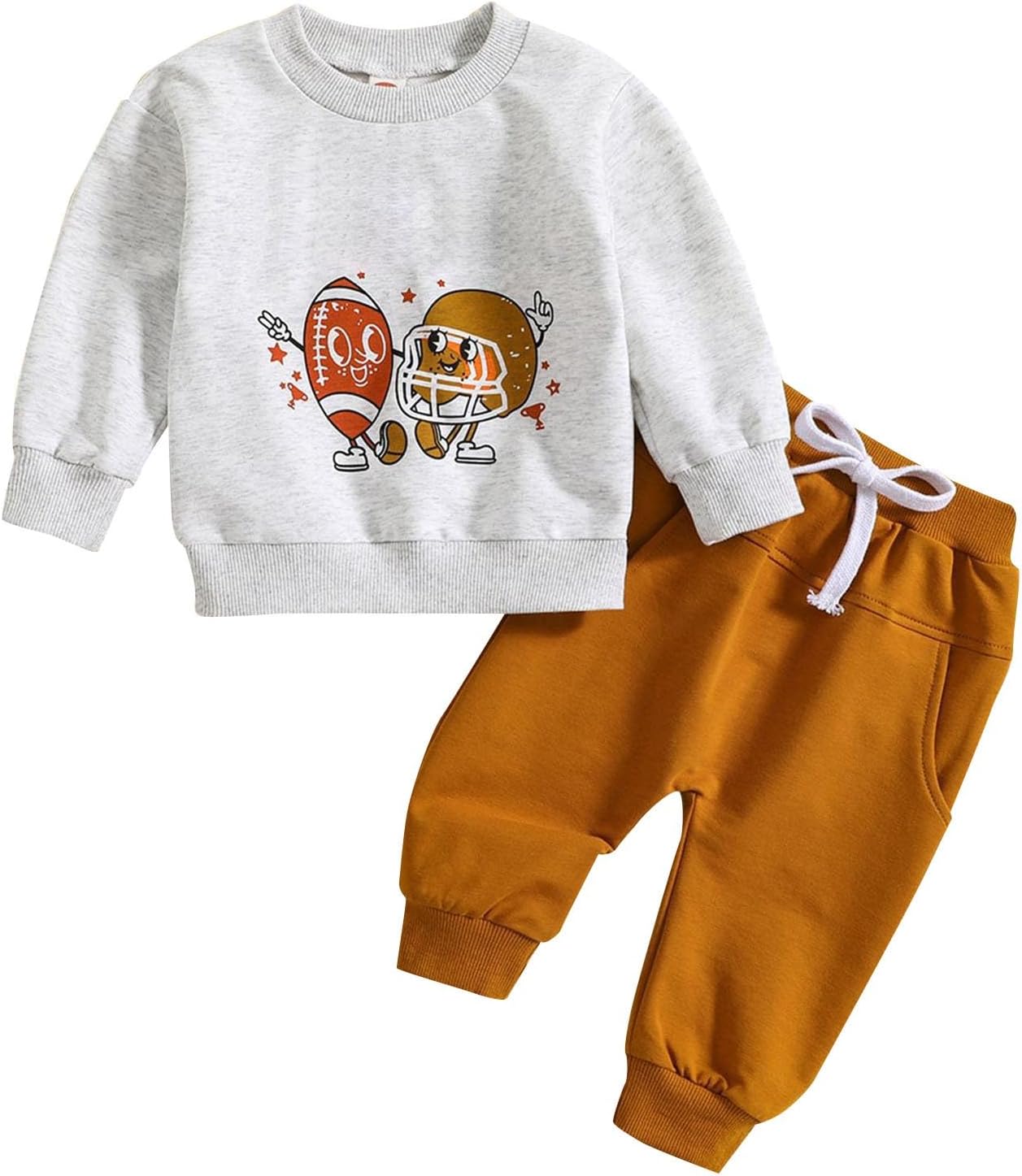 Kapsrqst Toddler Boys Cotton Outfits