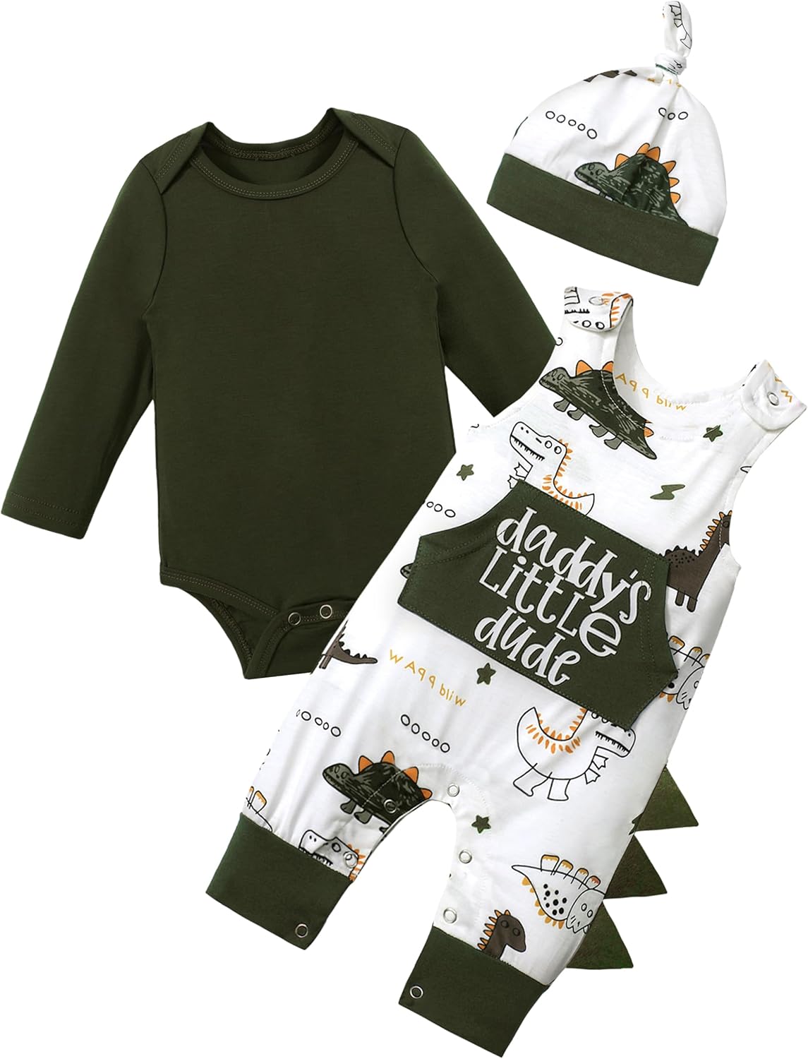 Baby Boys Dinosaur Outfit Set