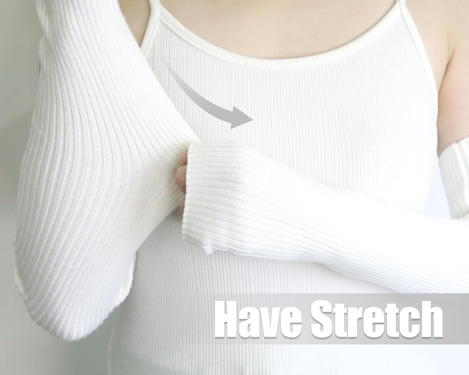 Warm Fingerless Arm Sleeves for Winter Keep Your Arms Naturally Stylized